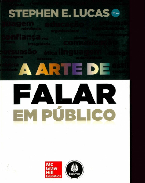 Capa de A ARTE DE FALAR EM PÚBLICO - Stephen E. Lucas