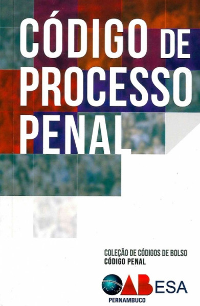 Capa de CÓDIGO DE PROCESSO PENAL - OAB ESA