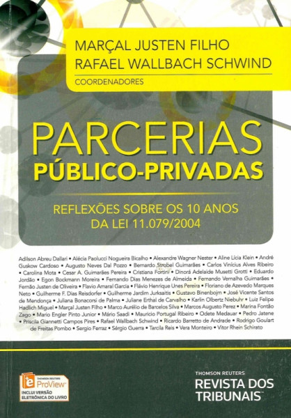 Capa de PARCERIAS PÚBLICO-PRIVADAS - Vários