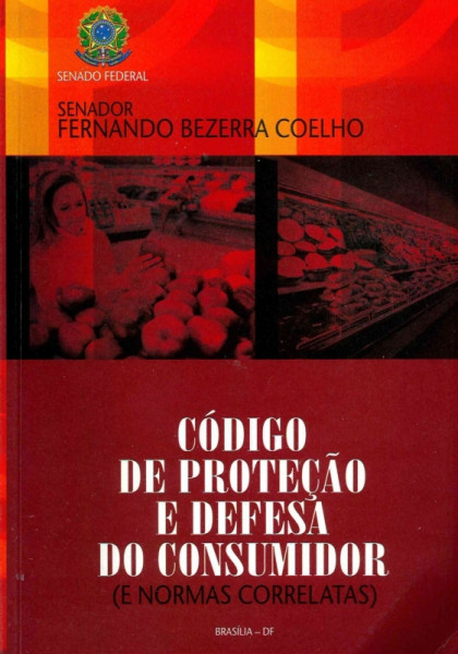 Capa de CÓDIGO DE PROTEÇÃO E DEFESA DO CONSUMIDOR - Fernando Bezerra Coelho
