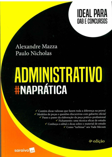 Capa de Administrativo - Alexandre Mazza; Paulo Nicolas