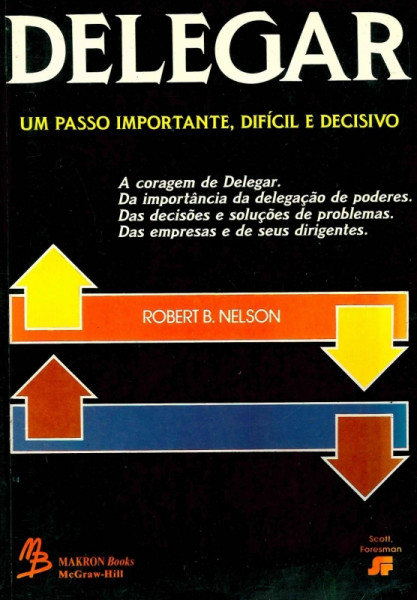 Capa de DELEGAR - Robert B. Nelson