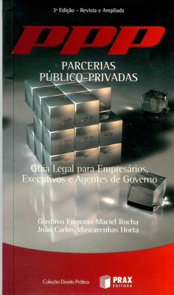 Capa de Parcerias público-privadas - Gustavo Eugênio M. Rocha; João Carlos M. Horta