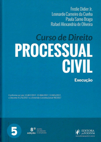 Capa de CURSO DE DIREITO PROCESSUAL CIVIL - Vários