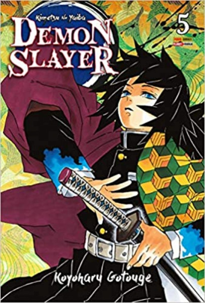 Capa de Demon slayer volume 5 - Koyoharu Gotouge