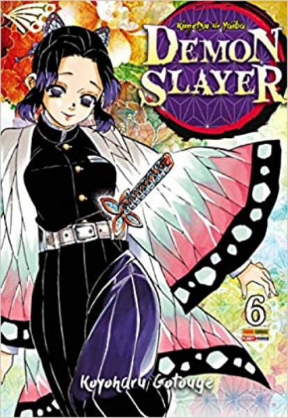 Capa de Demon slayer volume 6 - Koyoharu Gotouge