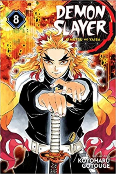 Capa de Demon slayer volume 8 - Koyoharu Gotouge