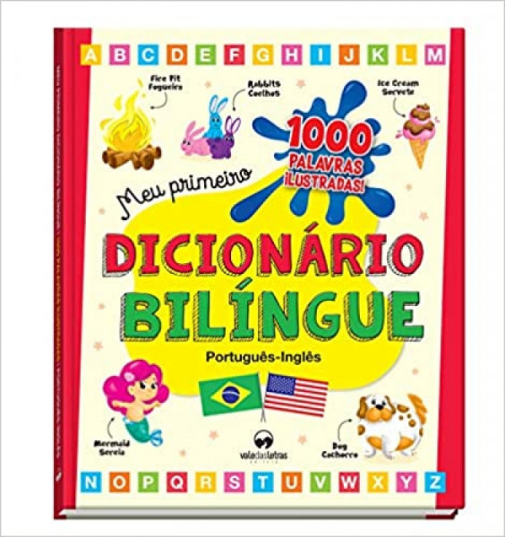 Capa de Meu primeiro dicionário bilíngue - Editora Vale das Letras