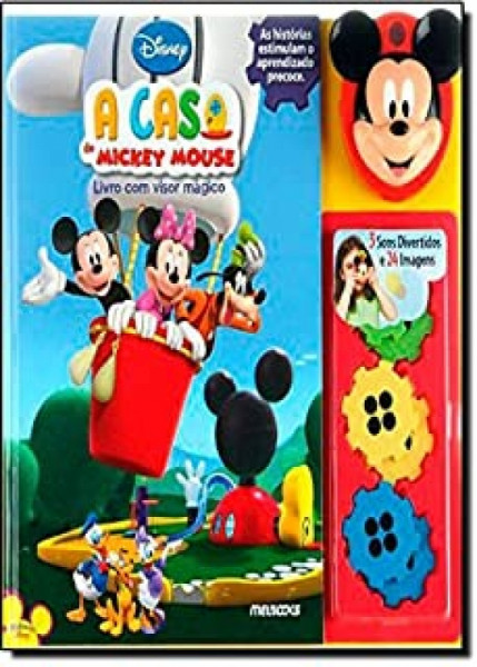 Capa de A casa do Mickey Mouse - Disney