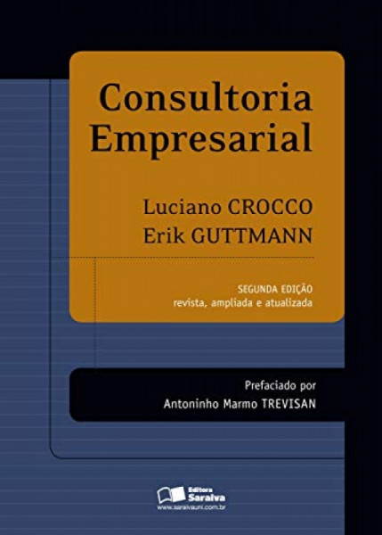 Capa de Consultoria empresarial - Luciano Crocco; Erick Guttmann