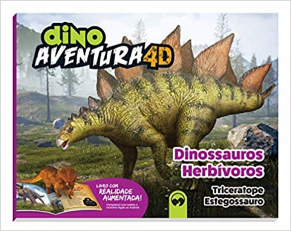 Capa de Dino Aventura 4D: Herbívoros - Stevan Richter