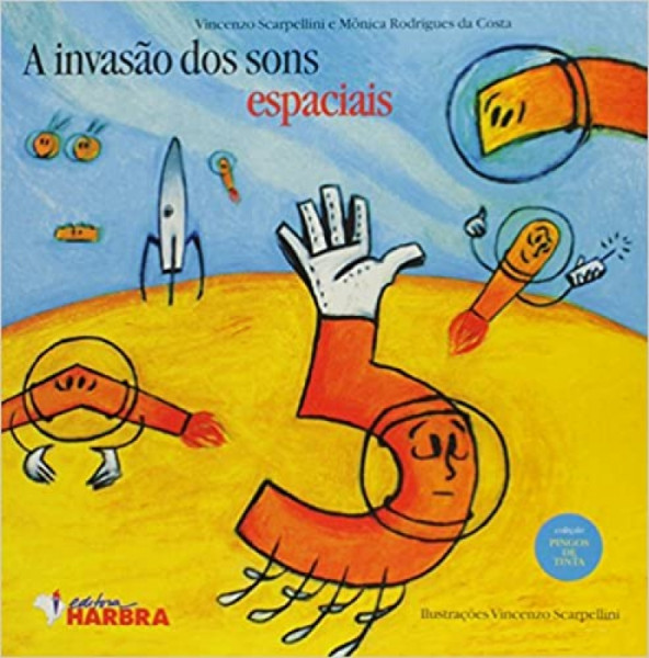 Capa de A Invasão dos Sons Espaciais - V. Scarpellini