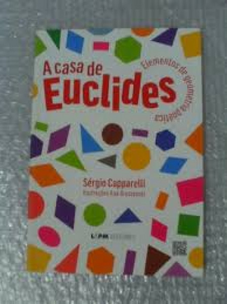 Capa de A casa de euclides - Sergio Capparelli