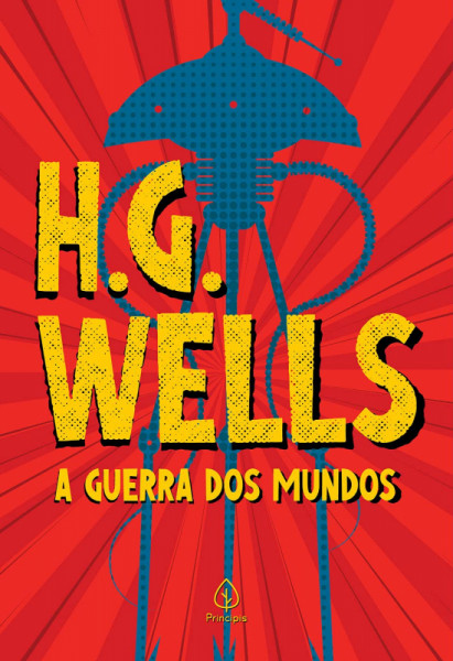 Capa de A guerra dos mundos - H. G. Wells
