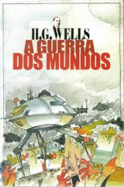 Capa de A guerra dos mundos - H. G. Wells