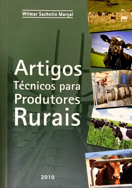 Capa de Artigos técnicos para produtores rurais - Wilmar Sachetin Marçal