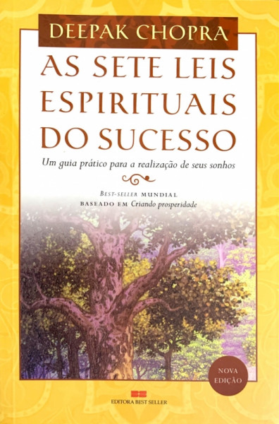 Capa de As sete leis espirituais do sucesso - Deepak Chopra