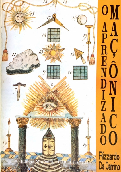 Capa de O aprendizado maçônico - Rizzardo Da Camino