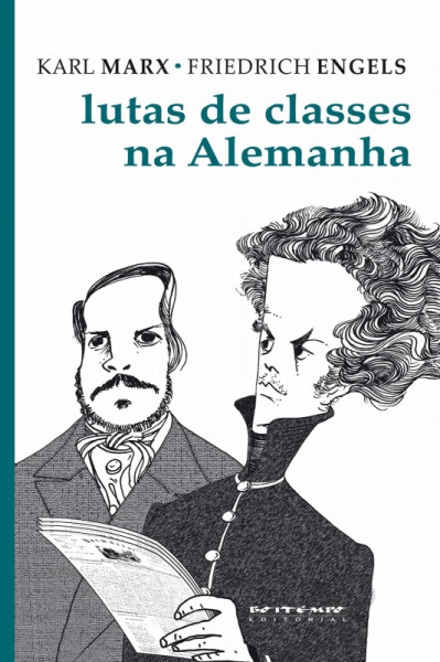 Capa de Lutas de classes na Alemanha - Karl Marx; Friedrich Engels