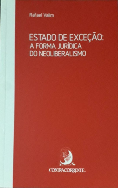 Capa de Estado de exceção - Rafael Valim