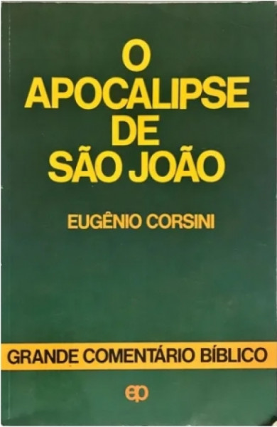 Capa de O Apocalipse De São João - Eugênio Corsini