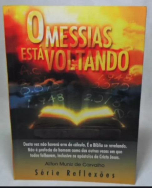 Capa de O Messias Está Voltando - Ailton Muniz de Carvalho
