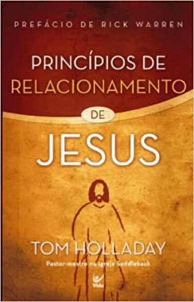 Capa de Princípios de Relacionamentos de Jesus - Tom Holladay