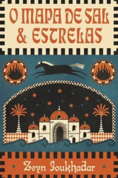 Capa de O mapa de sal e estrelas - Zeyn Joukhadar