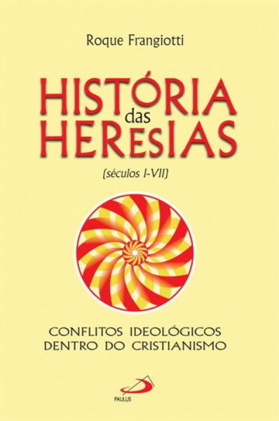 Capa de História das heresias - Roque Frangiotti