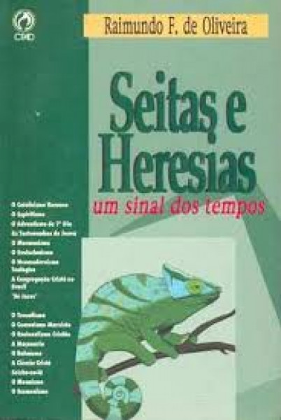 Capa de Seitas e heresias - Raimundo F. de Oliveira