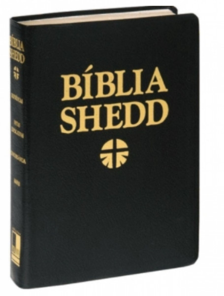 Capa de Bíblia Shedd - Preta - 
