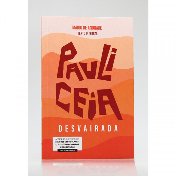 Capa de Pauliceia desvairada - Mário de Andrade