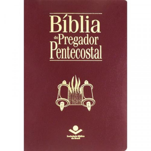 Capa de Bíblia Do Pregador Pentecostal - Almeida Rc