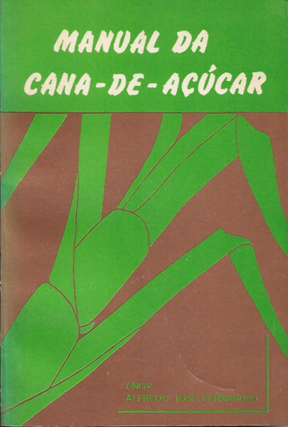 Capa de Manual da cana-de-açúcar - Alfredo José Fernandes