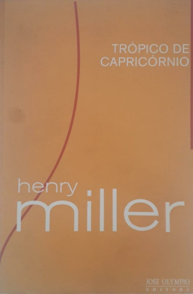 Capa de Trópicos de capricórnio - Henry Miller