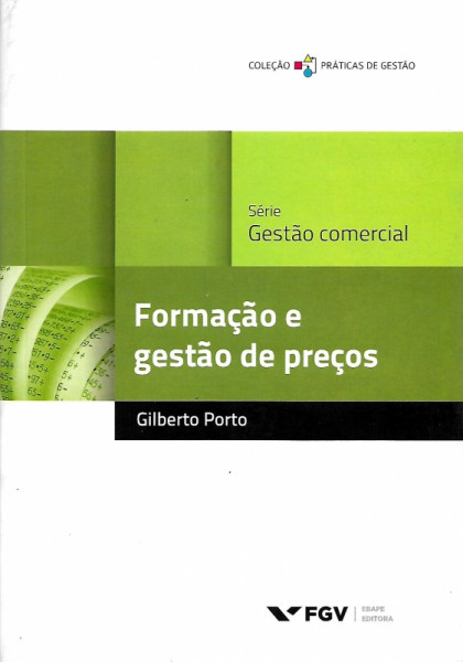 Capa de Formação e gestão de preços - Gilberto Porto