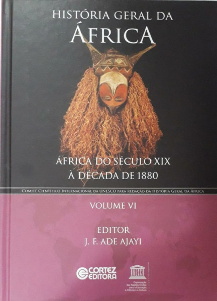 Capa de África do século XIX à década de 1880 - J. F. Ade Ajayi (org.)