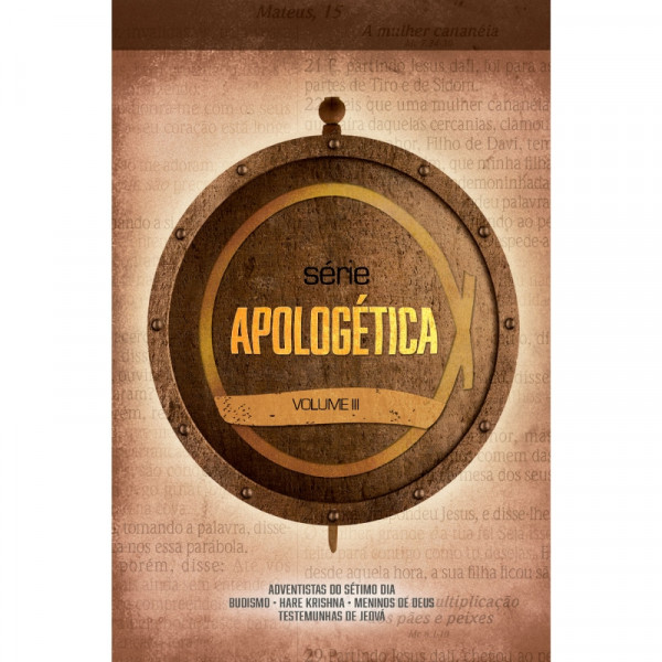 Capa de Série Apologética - Volume lll - lCP (Instituto Cristão de Pesquisa)