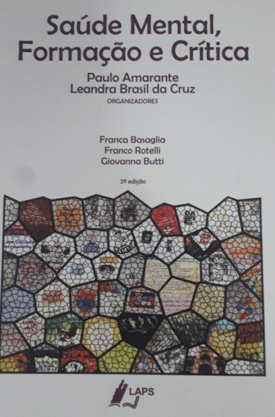 Capa de Saúde mental, formação e crítica - Paulo Amarante; Leandra Brasil da Cruz (org.)