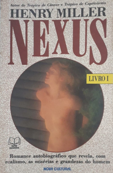 Capa de Nexus - Henry Miller