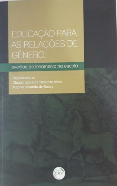 Capa de Educação para as relações de gênero - Cláudio Eduardo Resende Alves; Magner Miranda de Souza (org.)