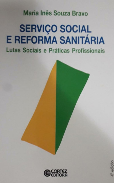 Capa de Serviço social e reforma sanitária - Maria Inês Souza Bravo