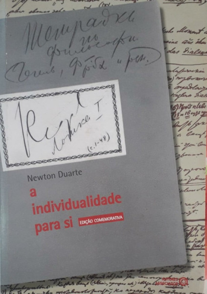 Capa de A individualidade para si - Newton Duarte