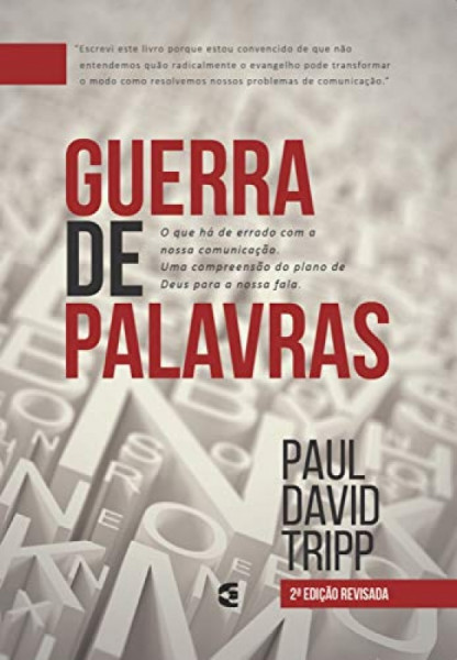 Capa de Guerra de palavras - Paul David Tripp