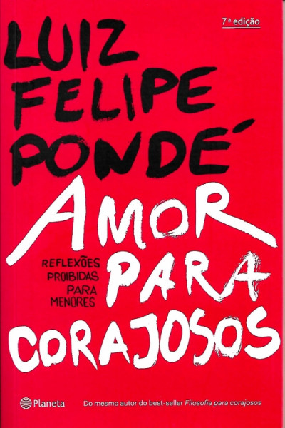 Capa de Amor para corajosos - Luiz Felipe Pondé