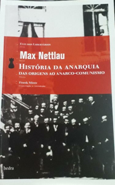 Capa de História da anarquia - Max Nettlau