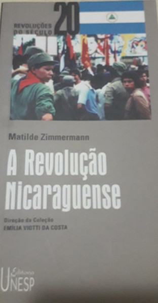 Capa de A revolução nicaraguense - Matilde Zimmermann