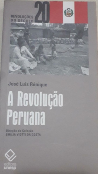 Capa de A revolução peruana - José Luis Rénique