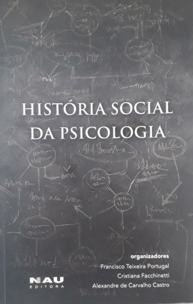Capa de História social da psicologia - Francisco Teixeira Portugal; Cristiana Facchinetti; Alexandre de Carvalho Castro (org.)