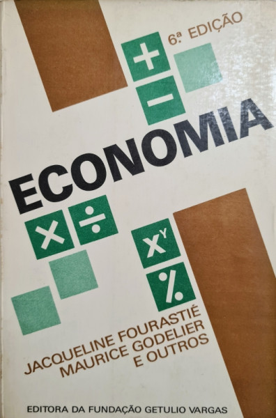 Capa de Economia - Jaqueline Fourastié, Maurice Godelier